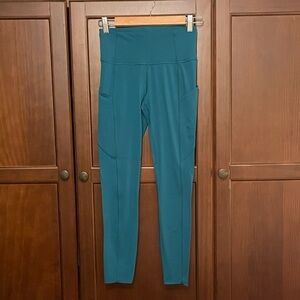 Lululemon Fast & Free Teal Leggings Size 4